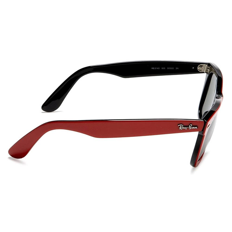 Lentes de Sol Ray Ban Wayfarer RB2140 955 Color Rojo Talla 50mm 2