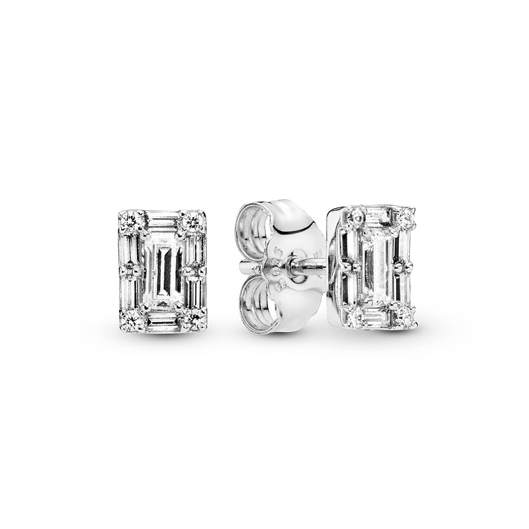 Aretes Pendientes Pandora Hielo Brillante con Circonitas 297567CZ Plata 925 1