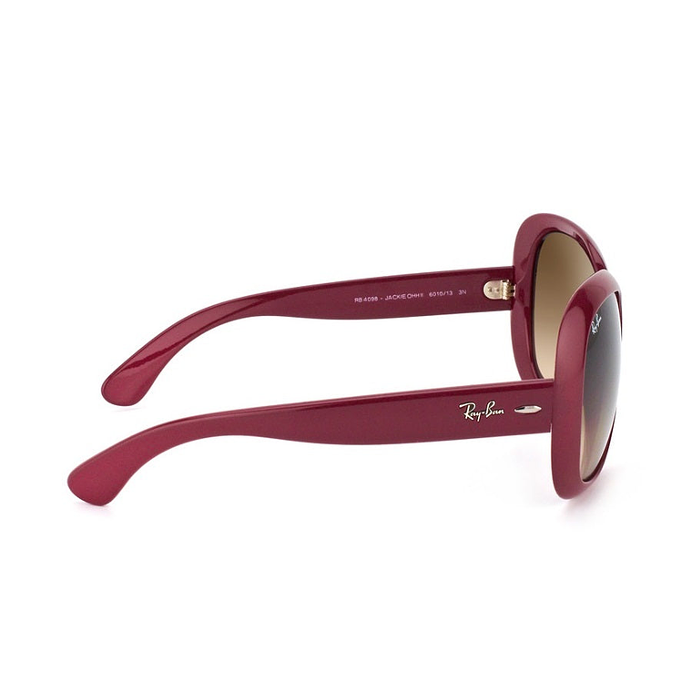 Lentes de Sol Ray Ban Jackie Ohh II RB4098 6010/13 Color Rojo Talla 60mm 2