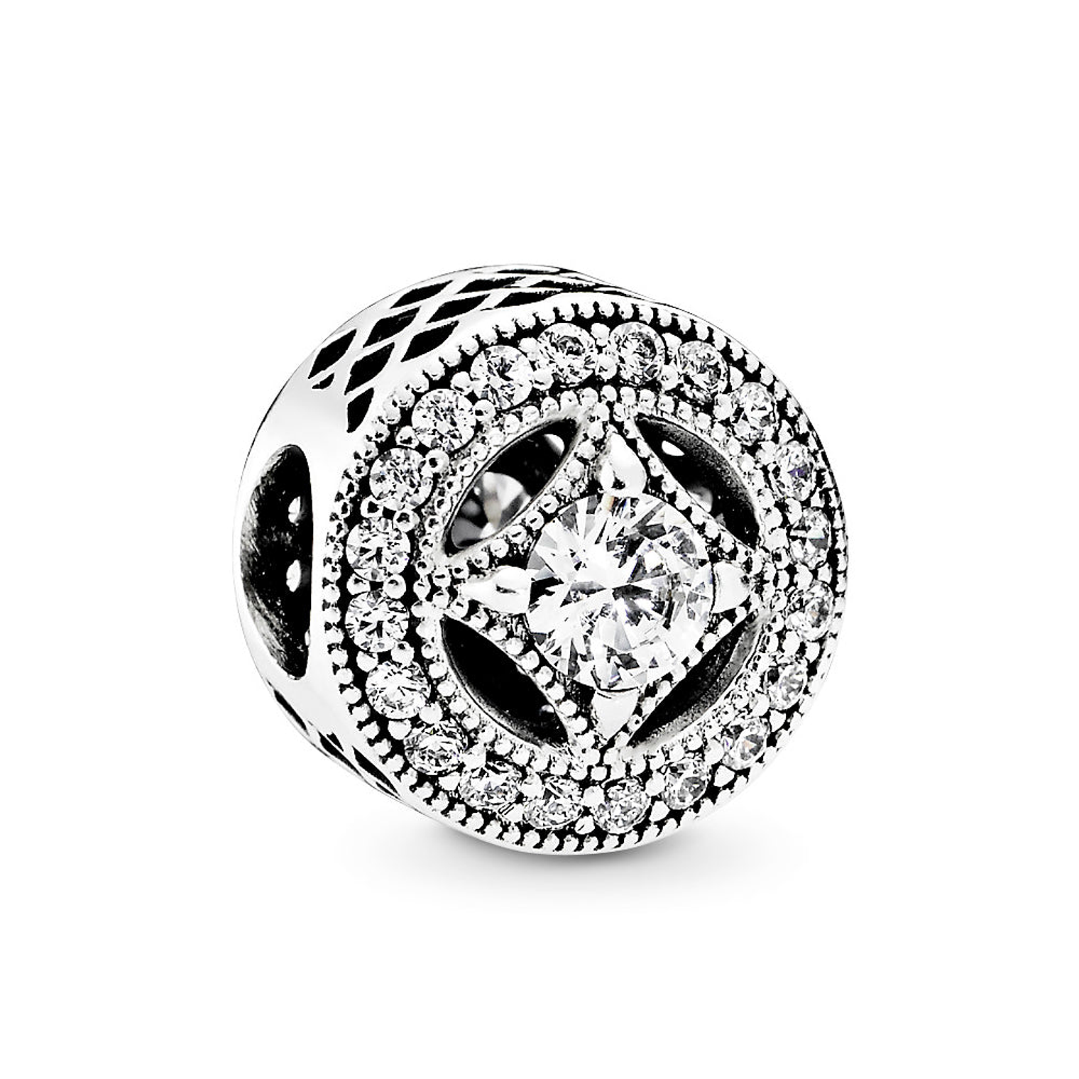 Charm Dije Pandora Original para Mujer 791970CZ Encanto de la Vendimia Plata s925 1