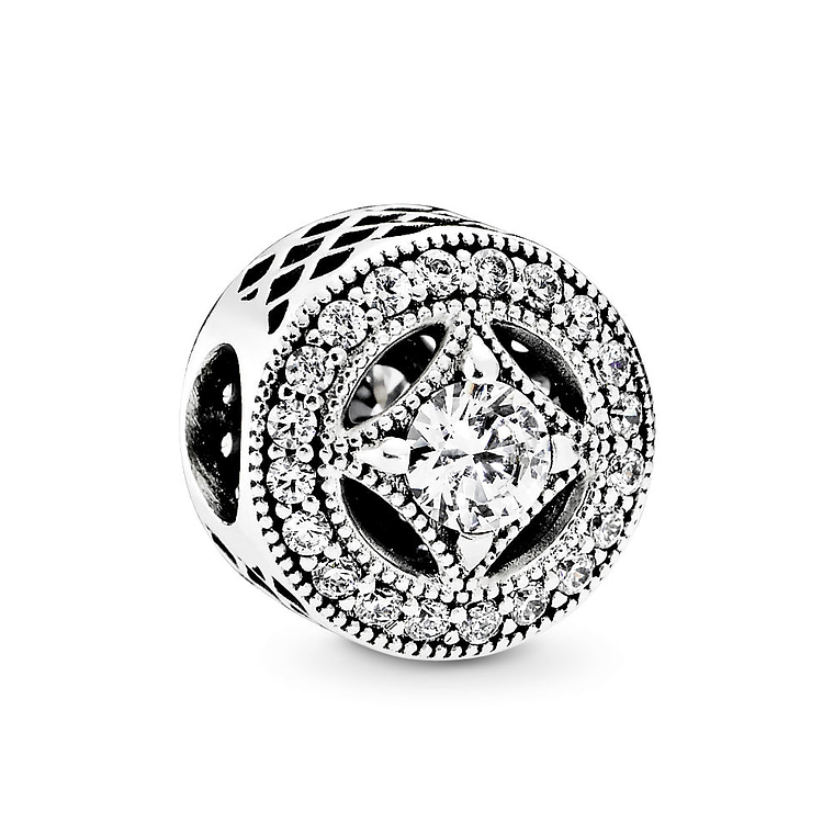 Charm Dije Pandora Original para Mujer 791970CZ Encanto de la Vendimia Plata s925 1