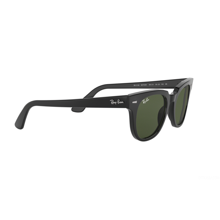 Lentes de Sol Ray Ban Meteor RB2168N 901/31 Color Negro Talla 50mm 6