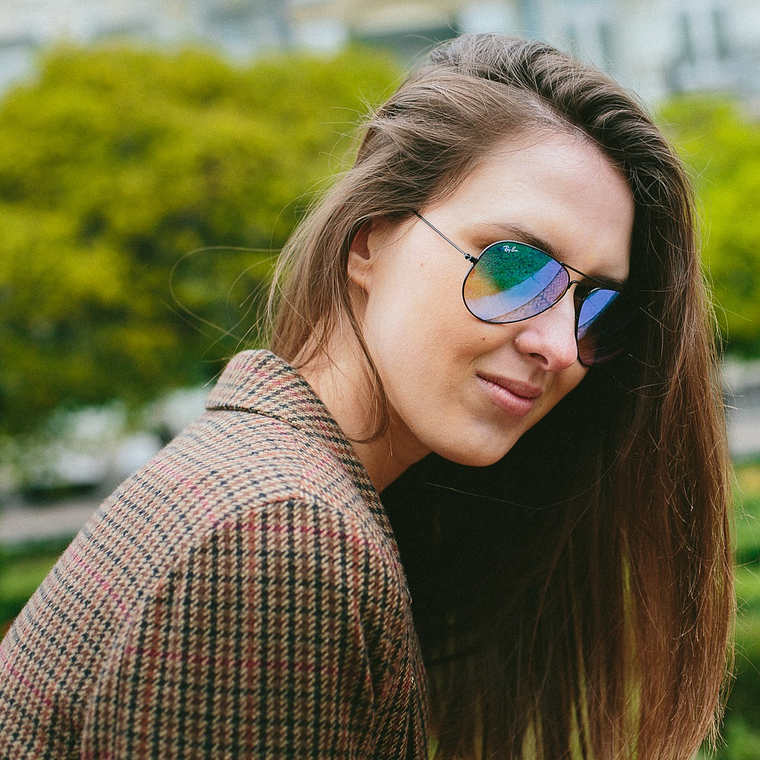 Lentes De Sol Ray Ban Aviador RB3025 002/4O Talla 58mm 5