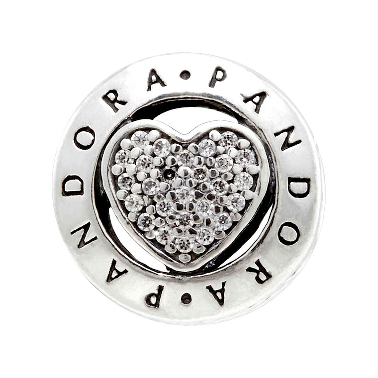 Charm Dije Pandora Original para Mujer 796218CZ Firma de Corazon Plata 925 3
