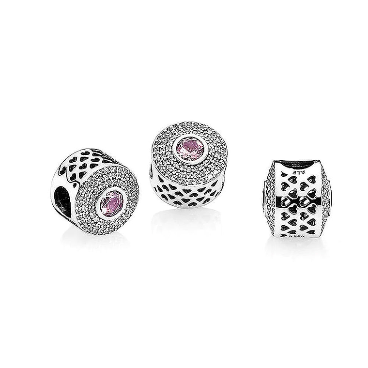 Charm Dije Pandora Original para Mujer 791763NBP Luz Morada Plata s925 2
