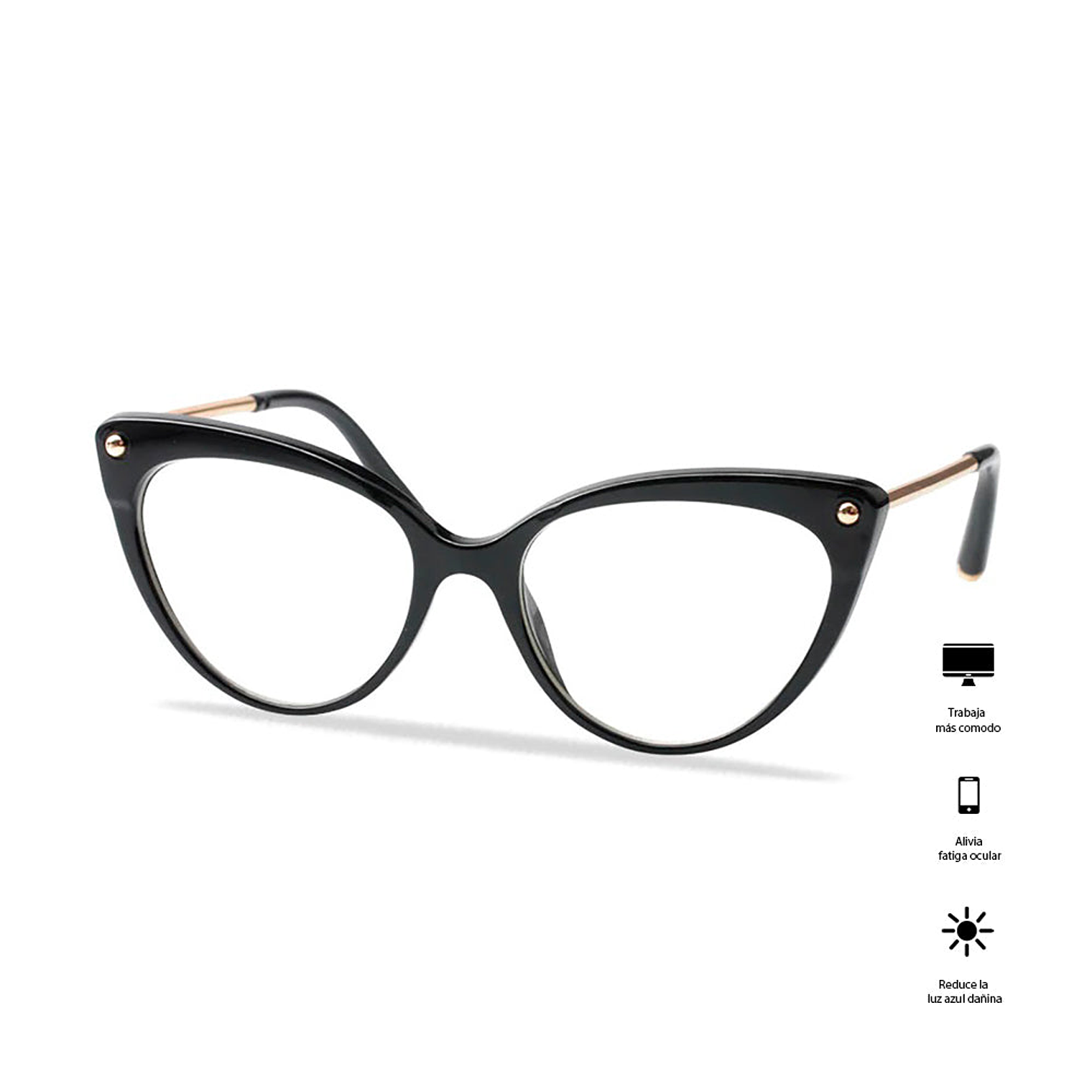 Lentes Oftalmicos Soolala Cats Color Negro Talla Unica 1