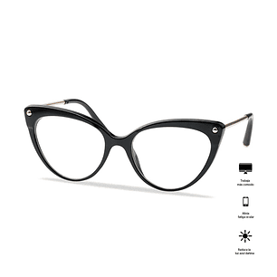 Lentes Oftalmicos Soolala Cats Color Negro Talla Unica