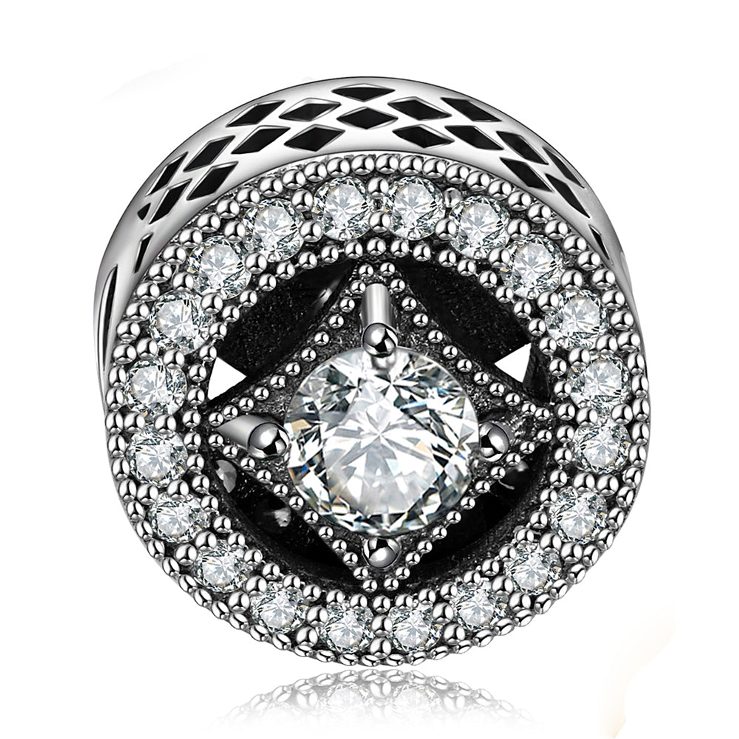 Charm Dije Pandora Original para Mujer 791970CZ Encanto de la Vendimia Plata s925 3