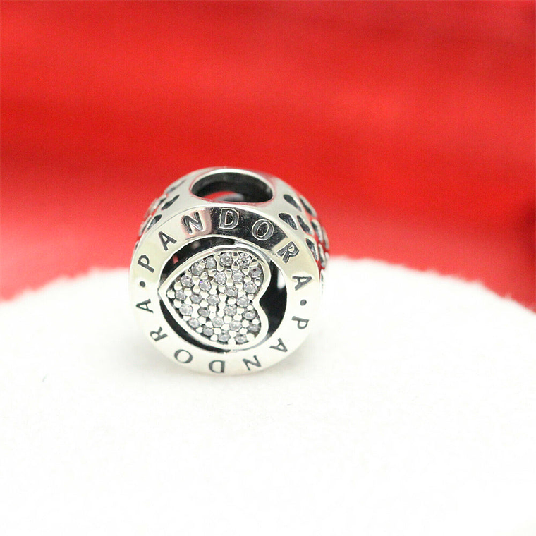 Charm Dije Pandora Original para Mujer 796218CZ Firma de Corazon Plata 925 5