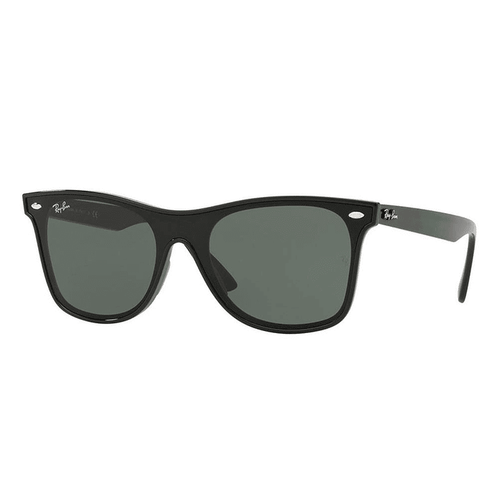 Lentes de Sol Ray Ban Blaze Wayfarer RB4440N 601/71 Color Negro Talla 47mm 1