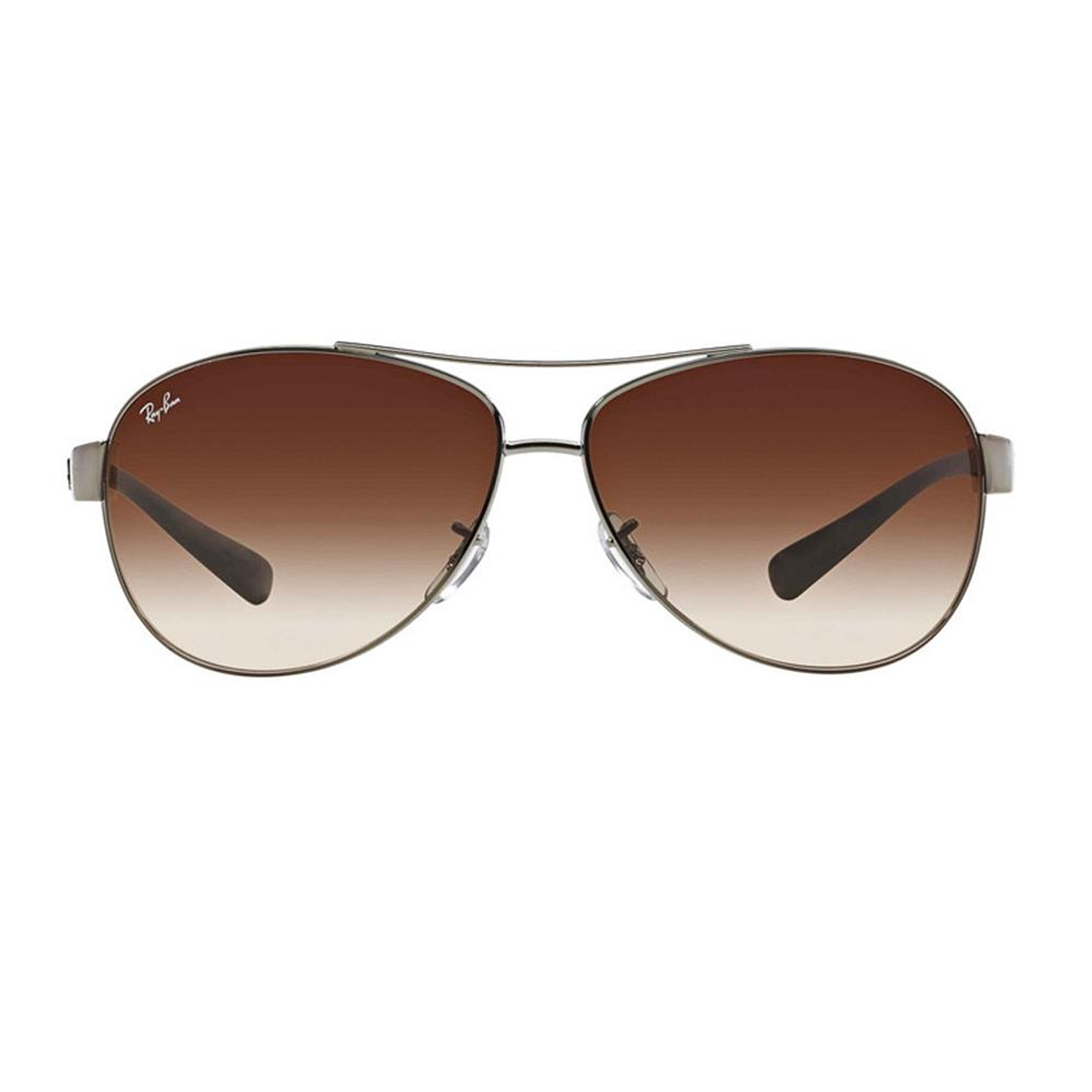 Lentes de Sol Ray Ban Aviador Lifestyle RB3386 004/13 Color Marron Degrade Talla 63mm 3