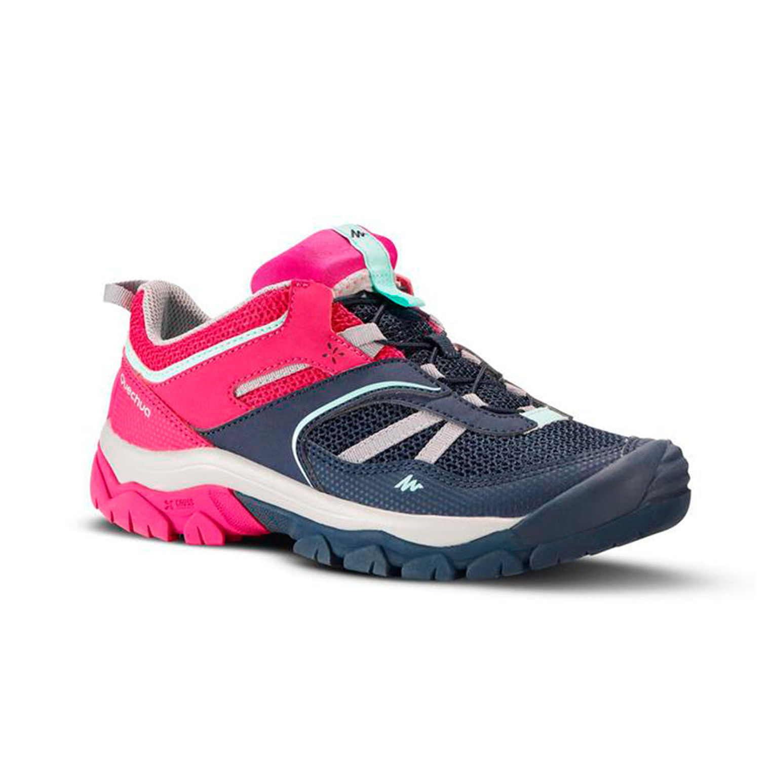 Zapatillas Quechua Crossrock Color fucsia Para Niños Talla 38 2