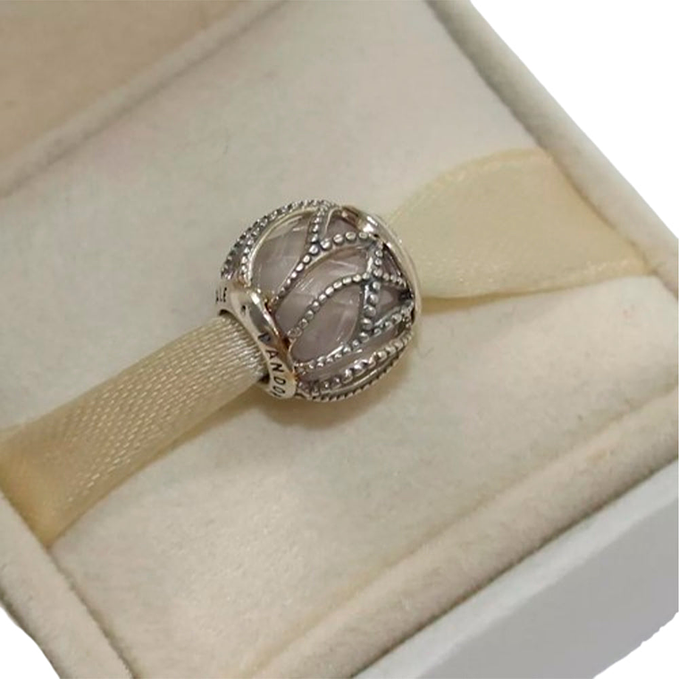 Charm Dije Pandora Original para Mujer 791968CZ Resplandor Entrelazado Plata s925 5