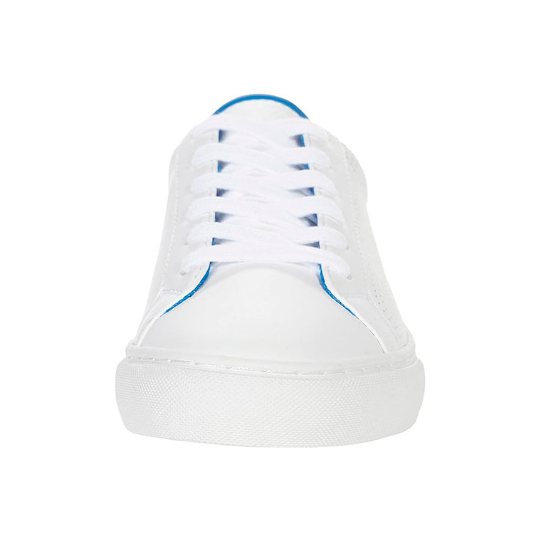 Zapatillas Urbanas Calvin Klein Modelo Cashe Color Blanco con Detalles de Azul 5