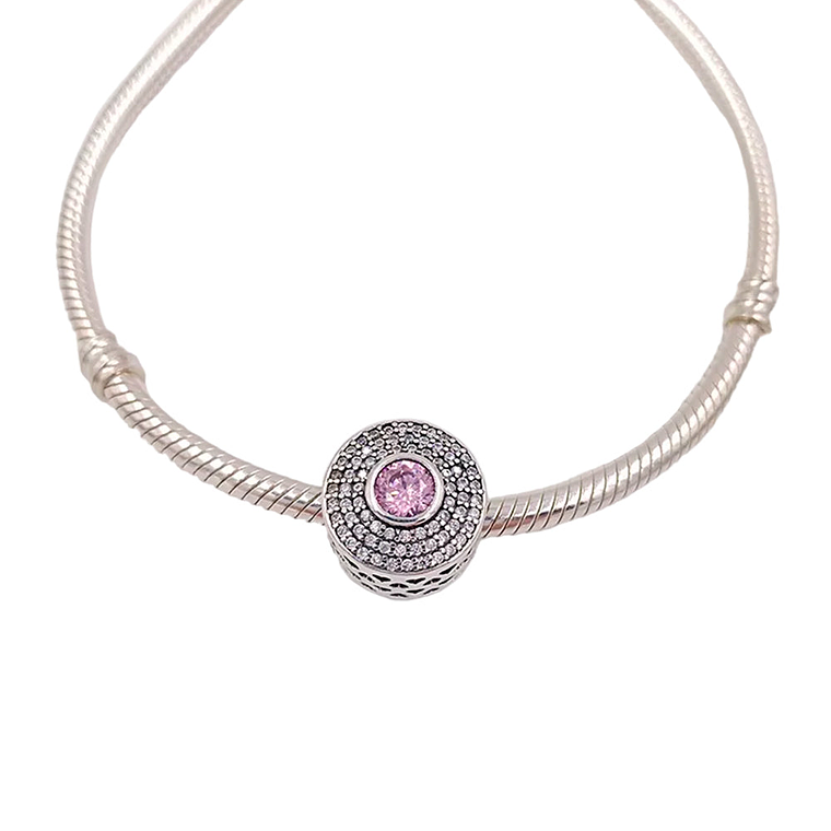 Charm Dije Pandora Original para Mujer 791763NBP Luz Morada Plata s925 5