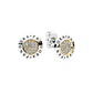 Aretes Pendientes Pandora Redondo con 14 Circonitas Incrustadas 296230CZ Plata 925 - Miniatura 1