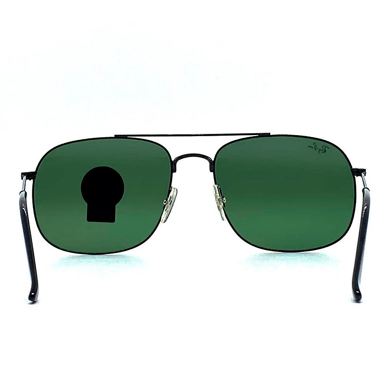 Lentes de Sol Ray Ban Andrea RB3595 9014/71 Color Negro Talla 56mm 4