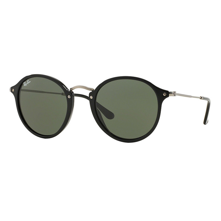 Lentes de Sol Ray Ban Round Icons RB2447 901 Color Negro Talla 49mm 1