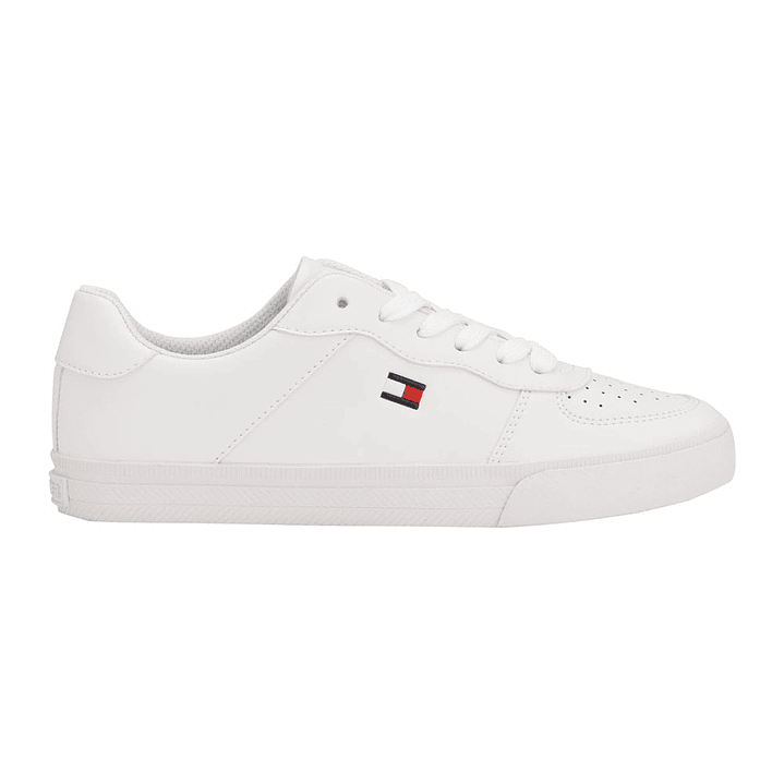 Zapatillas Tommy Hilfiger Lelini Original Color Blanco Para Mujer 5