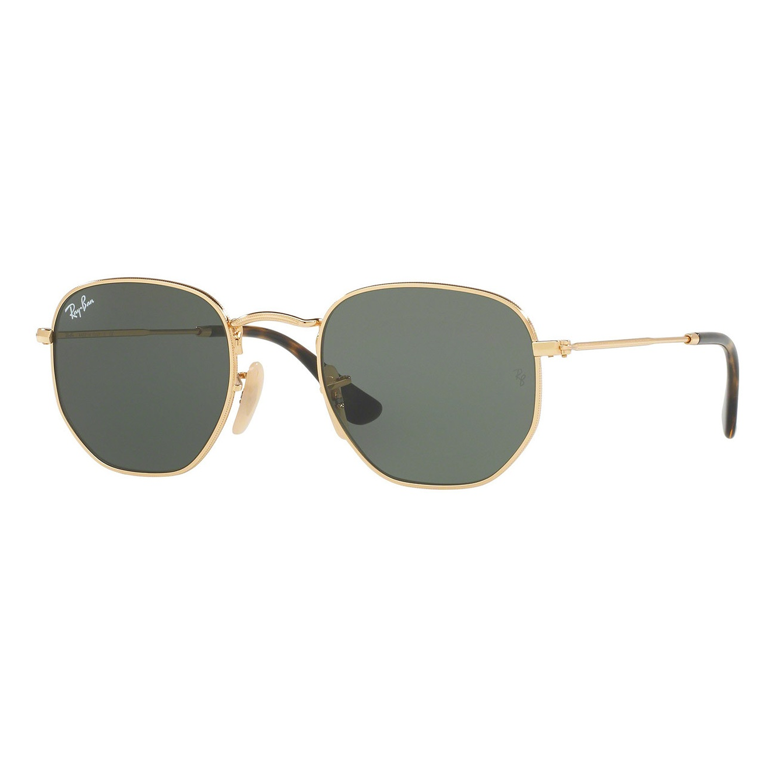 Lentes De Sol Ray Ban Hexagonal Flat RB3548N 001 G15 Talla 51mm 1