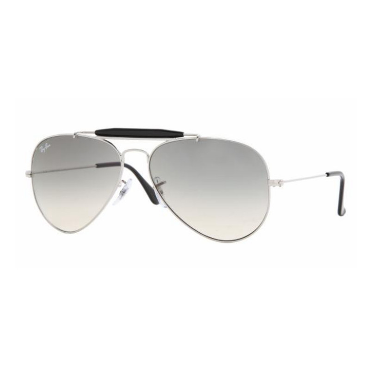 Lentes de Sol Ray Ban Outdoorsman Rainbow II RB3407 003/32 Color Gris Talla Única 1