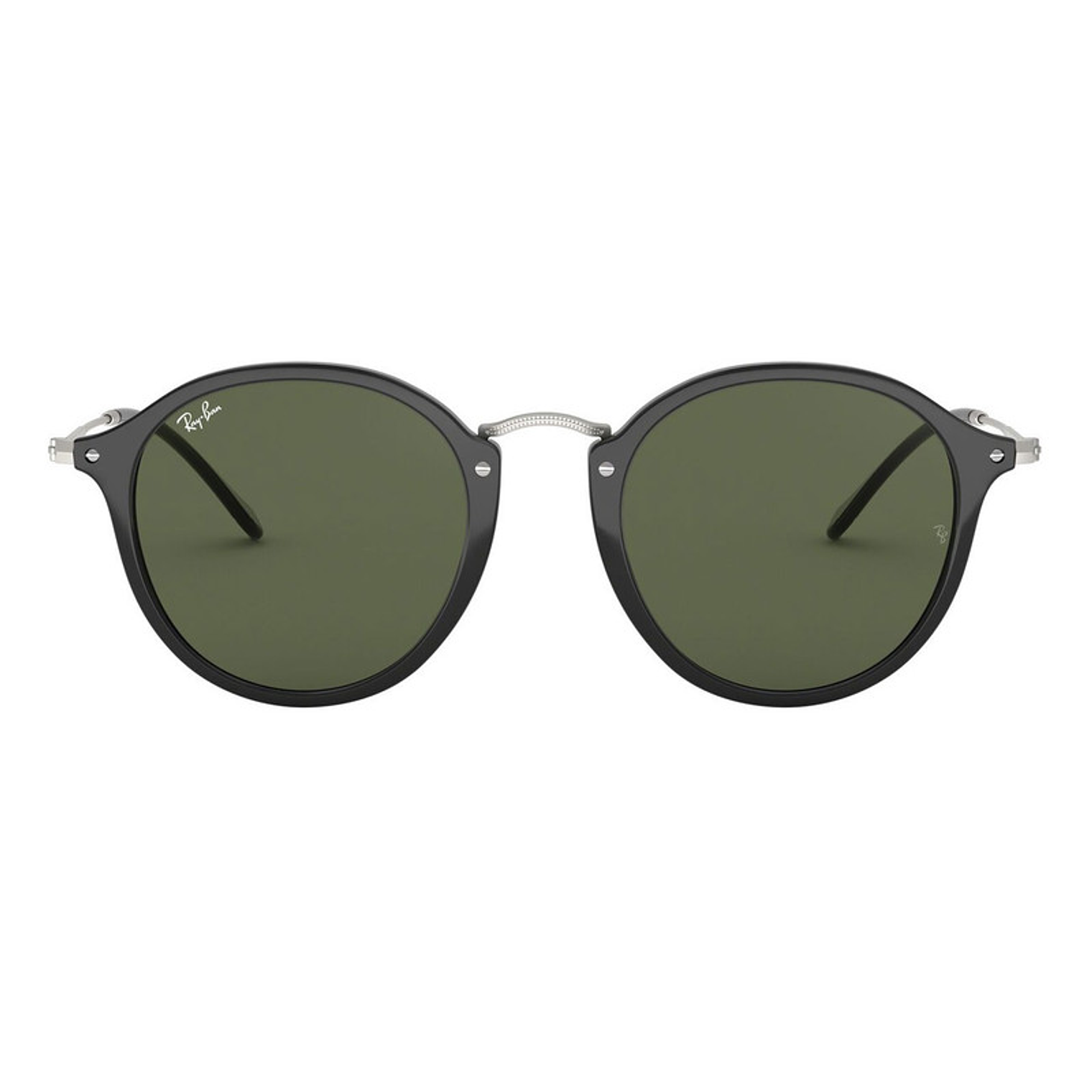 Lentes de Sol Ray Ban Round Icons RB2447 901 Color Negro Talla 49mm 2