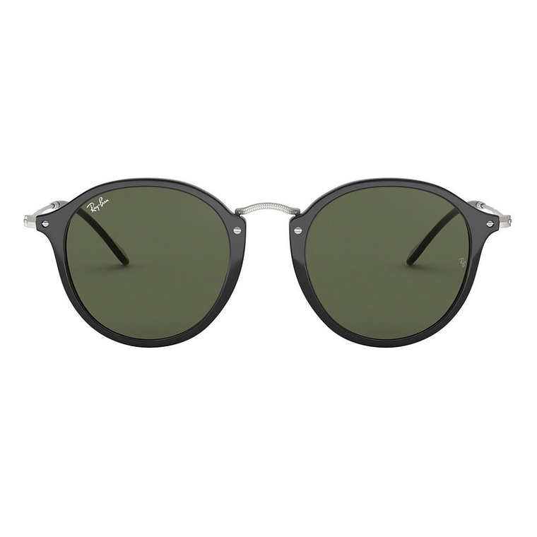 Lentes de Sol Ray Ban Round Icons RB2447 901 Color Negro Talla 49mm 2