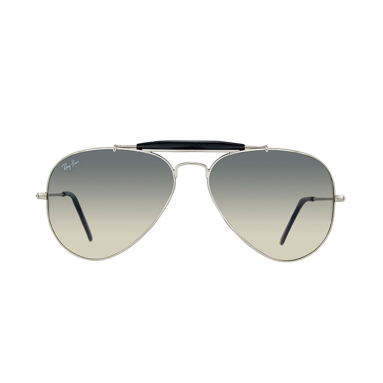 Lentes de Sol Ray Ban Outdoorsman Rainbow II RB3407 003/32 Color Gris Talla Única 3