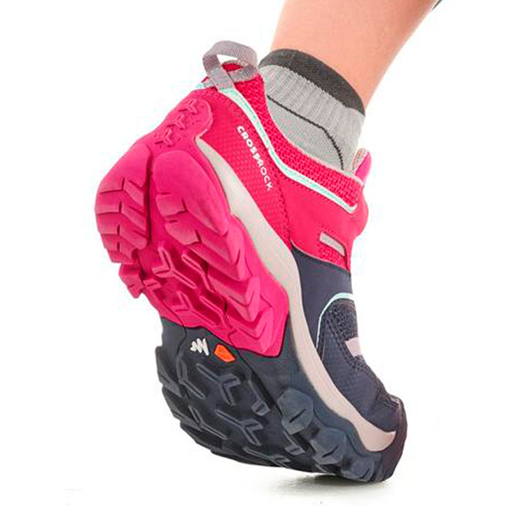 Zapatillas Quechua Crossrock Color fucsia Para Niños Talla 38 6