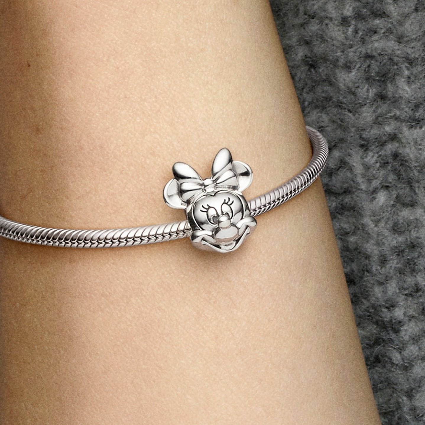 Charm Dije Pandora Original para Mujer 791587 Minnie Mouse Plata 925 4