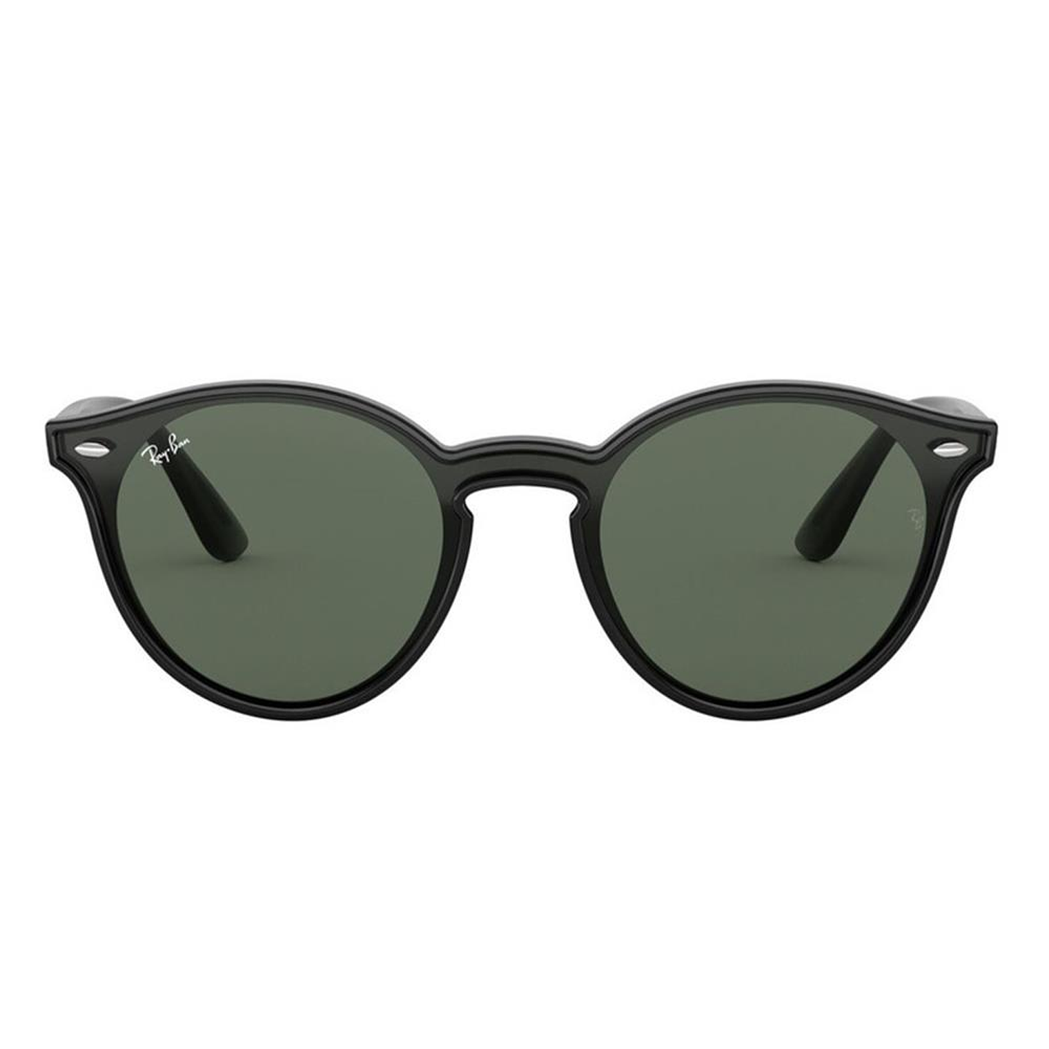 Lentes de Sol Ray Ban Blaze Round RB4380N 601/71 Color Negro Talla 37mm 3