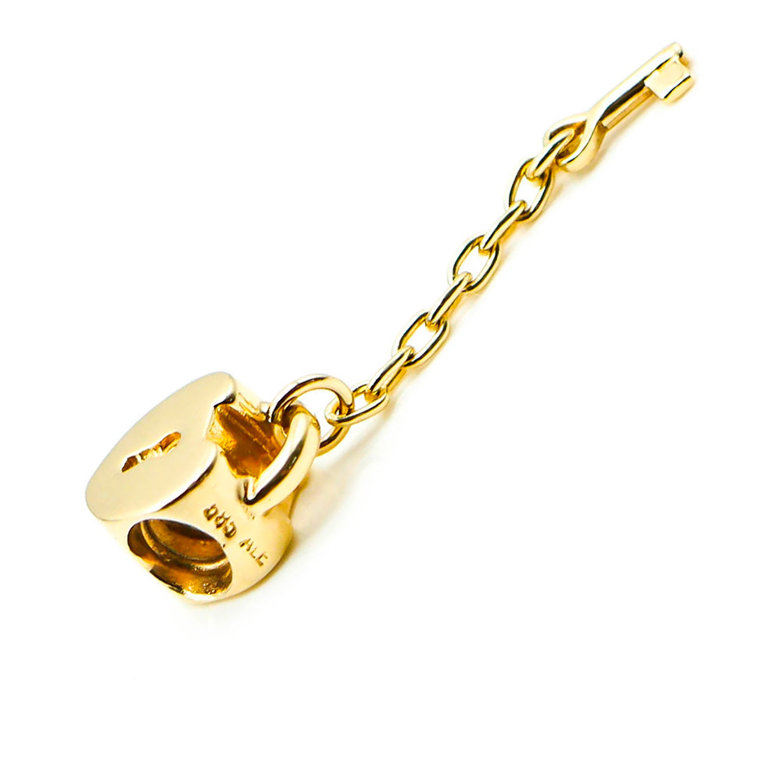 Charm Dije Pandora Original para Mujer 750341 Llave de Mi Corazon Oro 14k 4