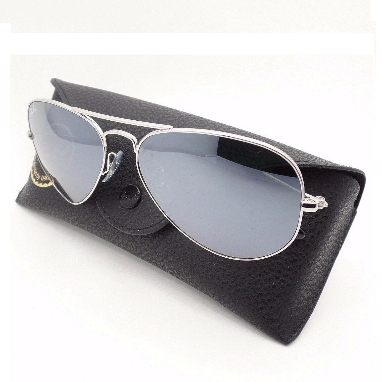 Lentes de Sol Ray Ban Espejado RB3025 W3277 Color Plateado Talla 58mm 6