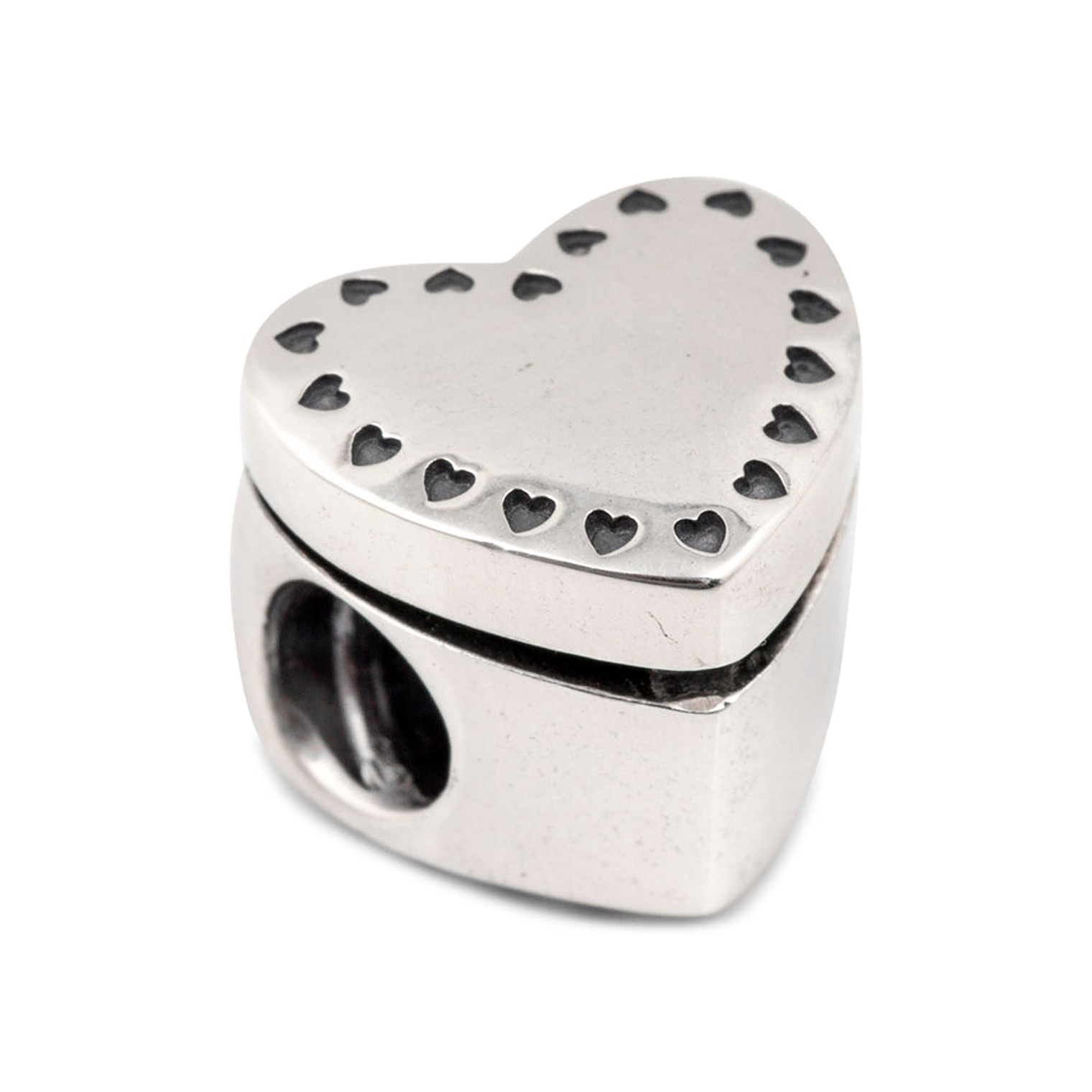 Charm Dije Pandora Original para Mujer 791247CZ Corazon en Caja de Regalo Plata 925 4