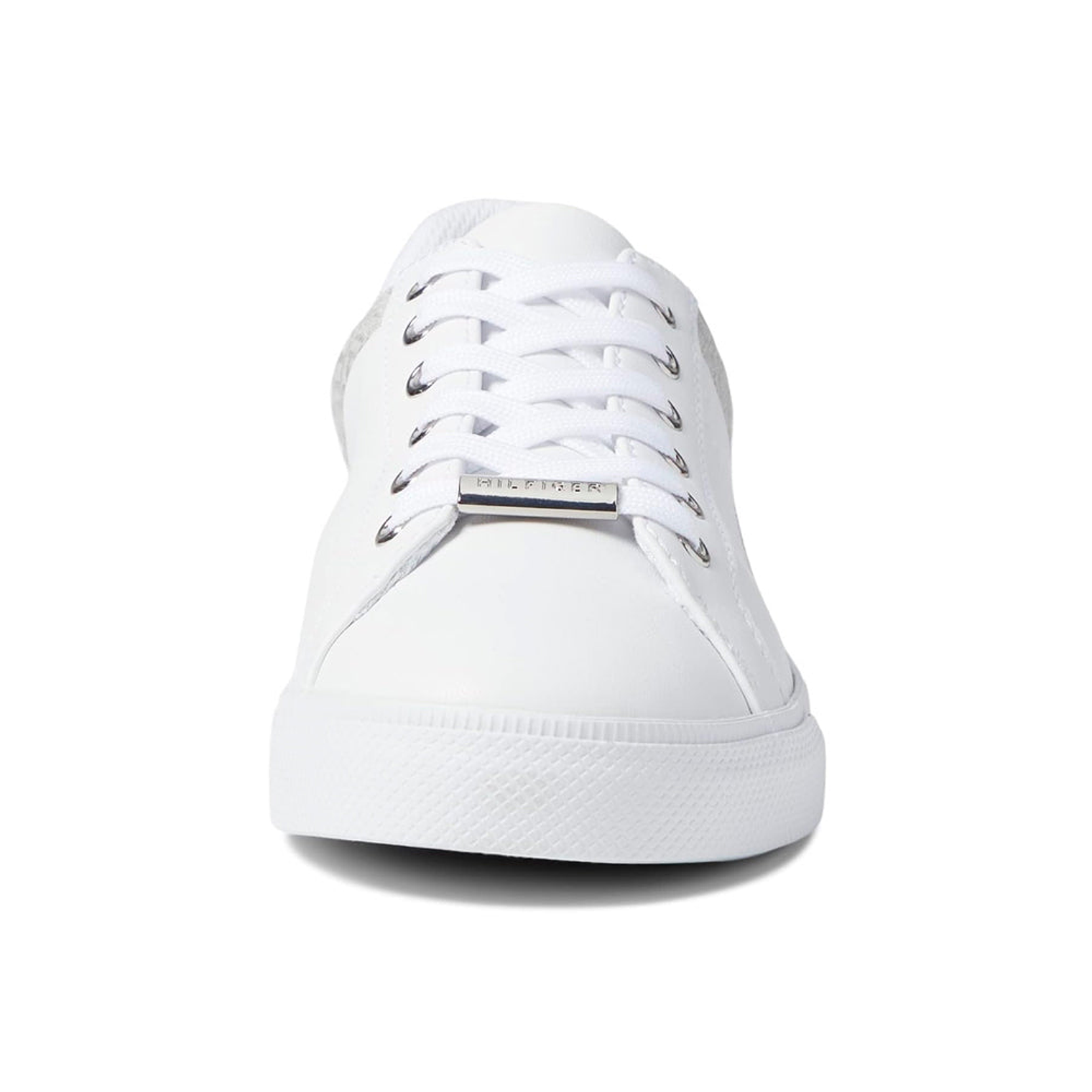 Zapatillas Tommy Hilfiger Lorio Original Color Blanco y Beige Unisex 4