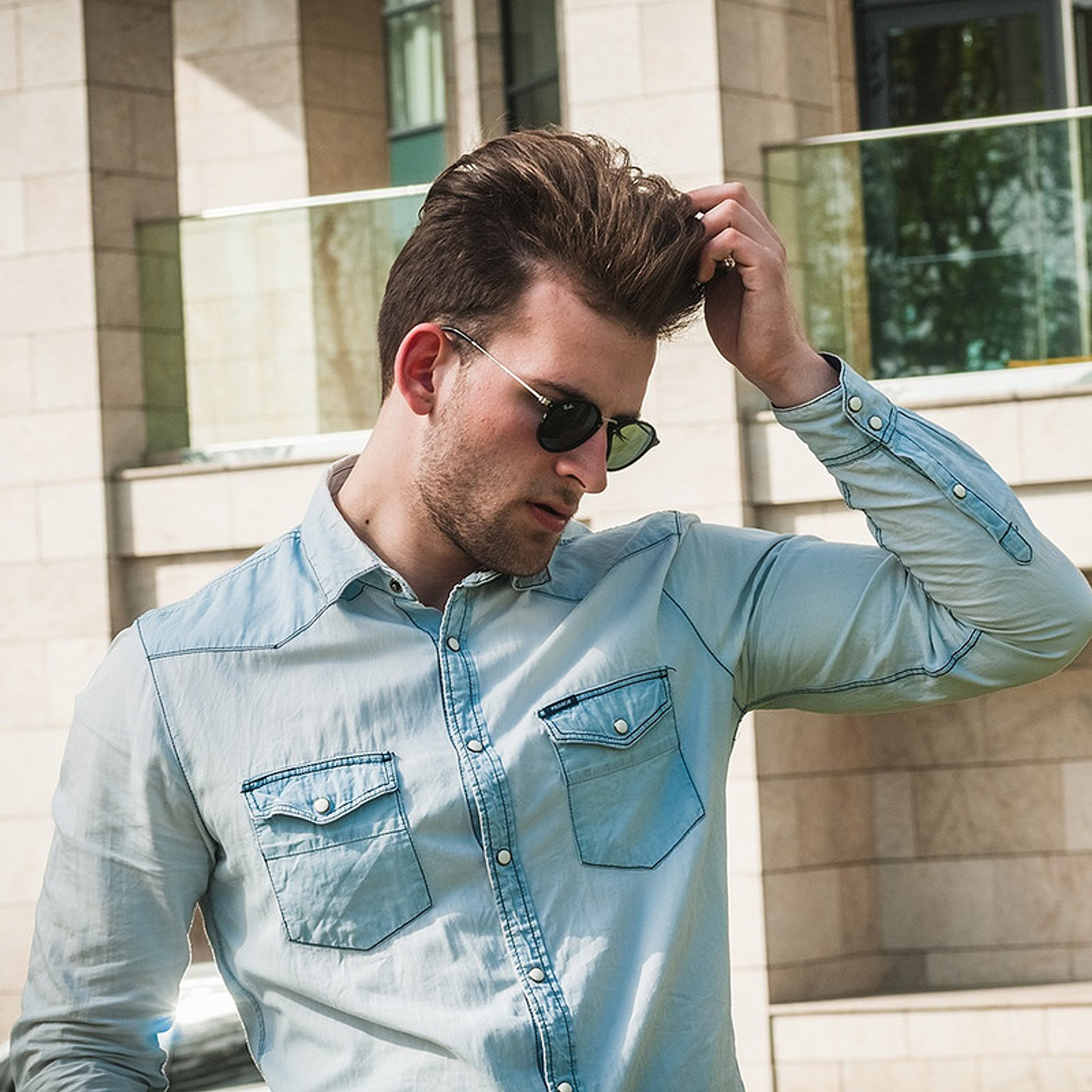 Lentes de Sol Ray Ban Round Icons RB2447 901 Color Negro Talla 49mm 6