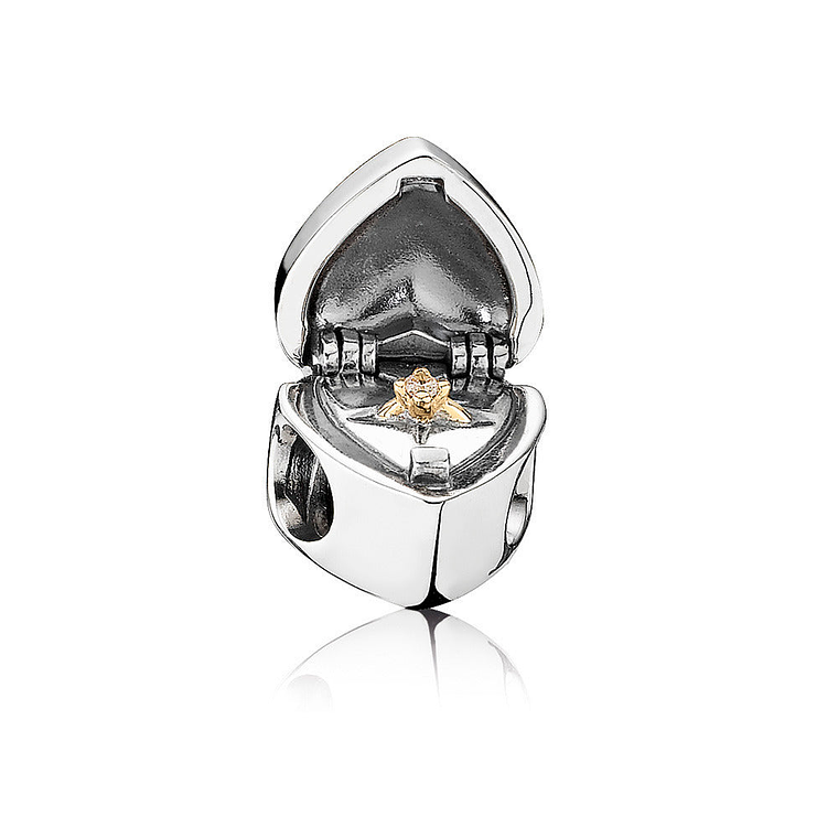 Charm Dije Pandora Original para Mujer 791247CZ Corazon en Caja de Regalo Plata 925 5
