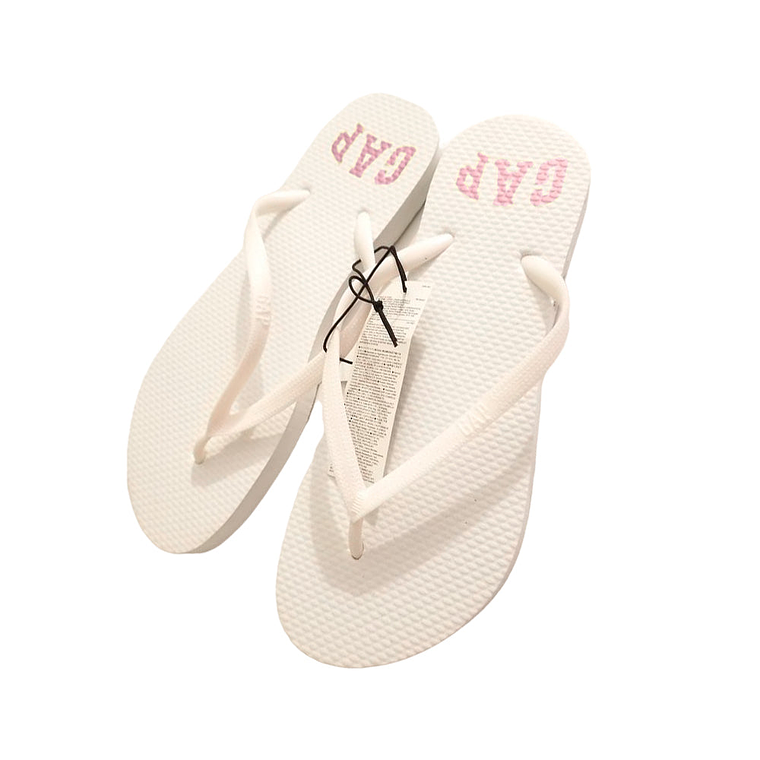 Sandalias Gap flip flop Color Rosado Para Mujer Talla 8 5