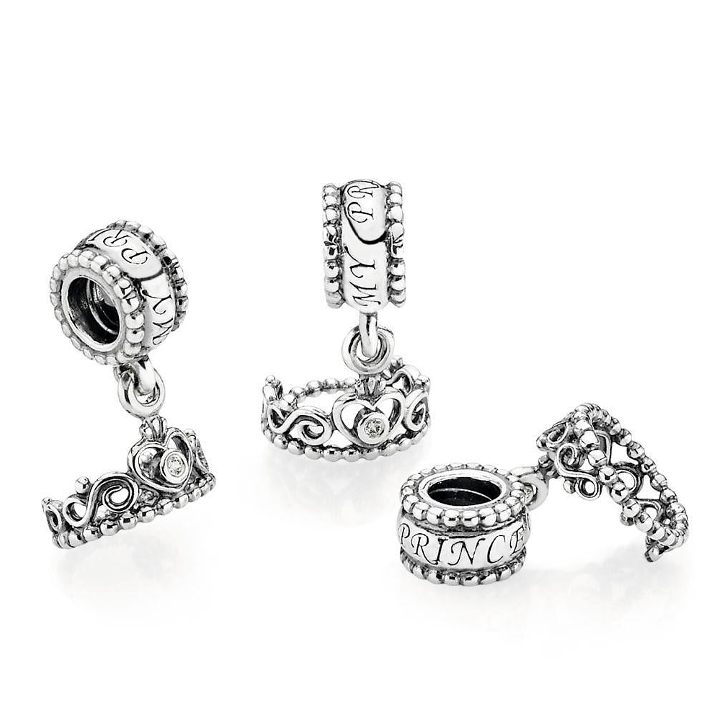 Charm Colgante Pandora Original para Mujer 791117CZ Mi Tiara de Princesa Plata s925 3