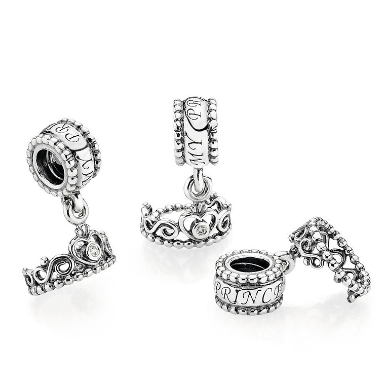 Charm Colgante Pandora Original para Mujer 791117CZ Mi Tiara de Princesa Plata s925 3