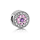 Charm Dije Pandora Original para Mujer 791820PCZMX Flores Deslumbrantes Plata s925 - Miniatura 1