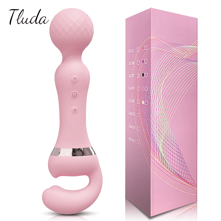 Vibrador Femenino AV 2 en 1 Tluda AV012 En Silicona Medica 1