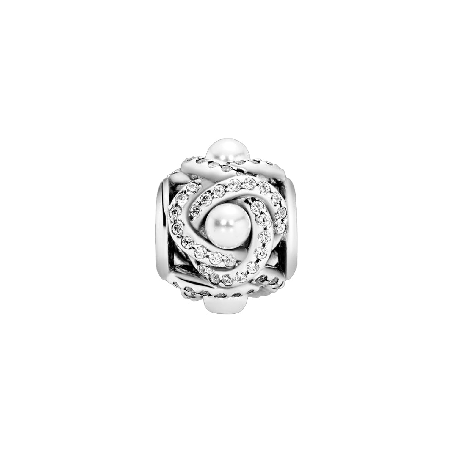 Charm Dije Pandora Original para Mujer 792105WCP Lazo de Amor Luminoso Plata 925 1