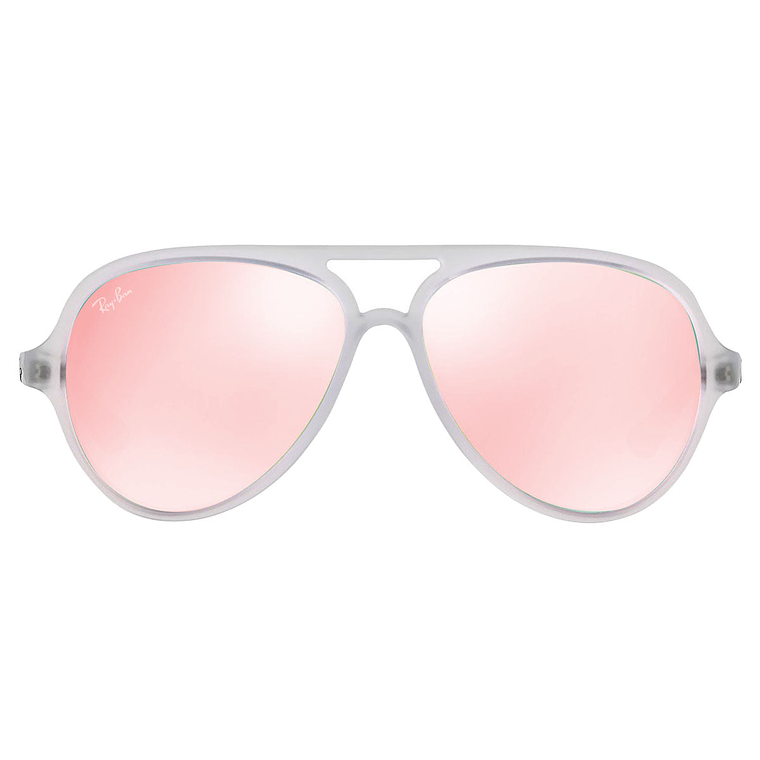 Lentes de Sol Ray Ban Espejado RB4125 646/Z2 Color Rosado Talla 59mm 3