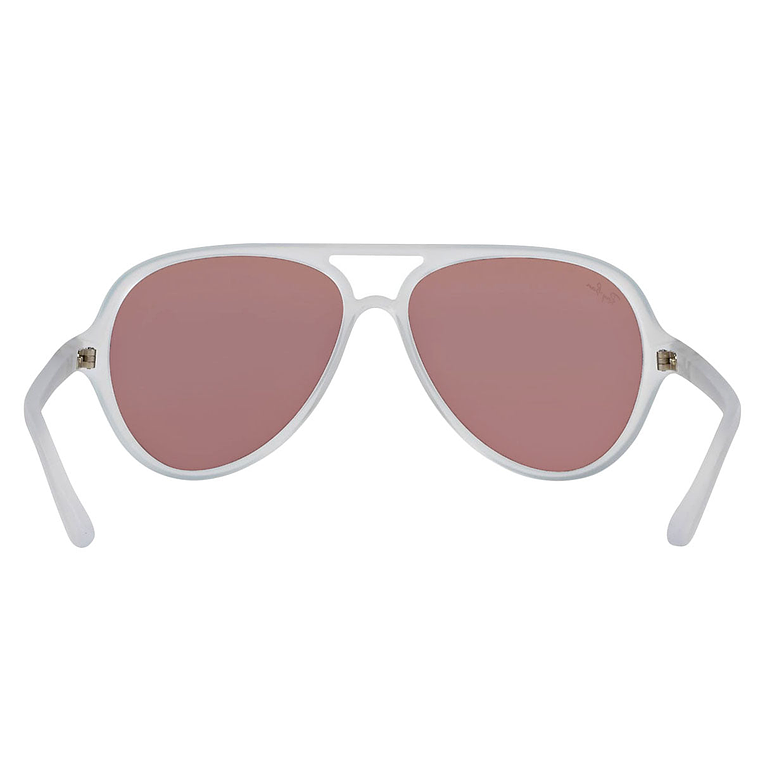 Lentes de Sol Ray Ban Espejado RB4125 646/Z2 Color Rosado Talla 59mm 4