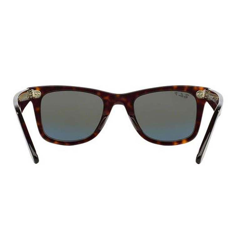 Lentes de Sol Ray Ban Wayfarer Polarizados RB2140 902/58 Color Habana Talla 50mm 4