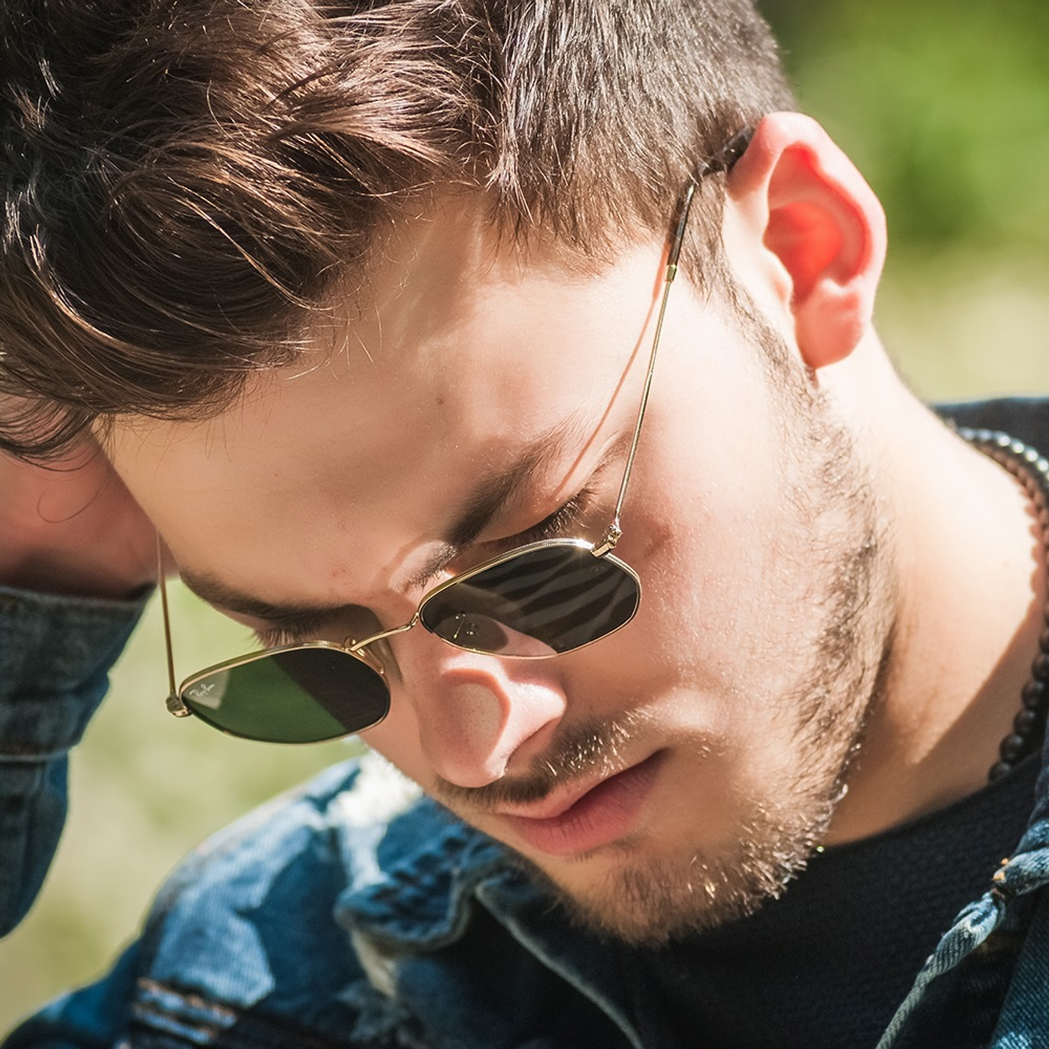 Lentes De Sol Ray Ban Hexagonal Flat RB3548N 001 G15 Talla 51mm 6