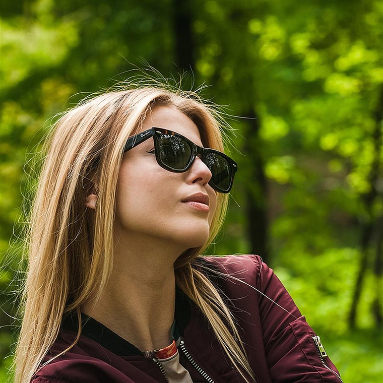 Lentes de Sol Ray Ban Wayfarer Polarizados RB2140 902/58 Color Habana Talla 50mm 5