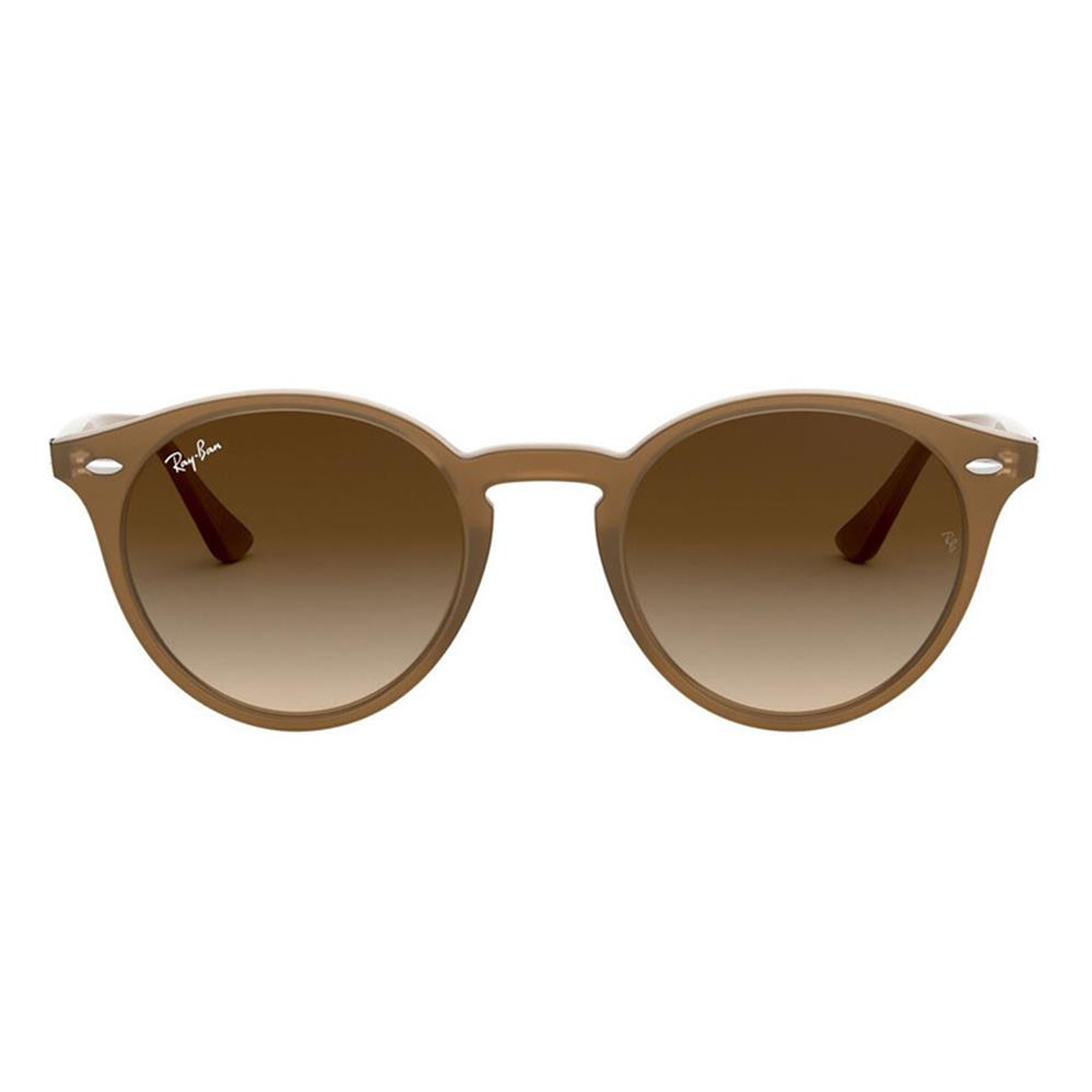 Lentes de Sol Ray Ban Highstreet Round RB2180 6166/13 Color Marrón Talla 49mm 3