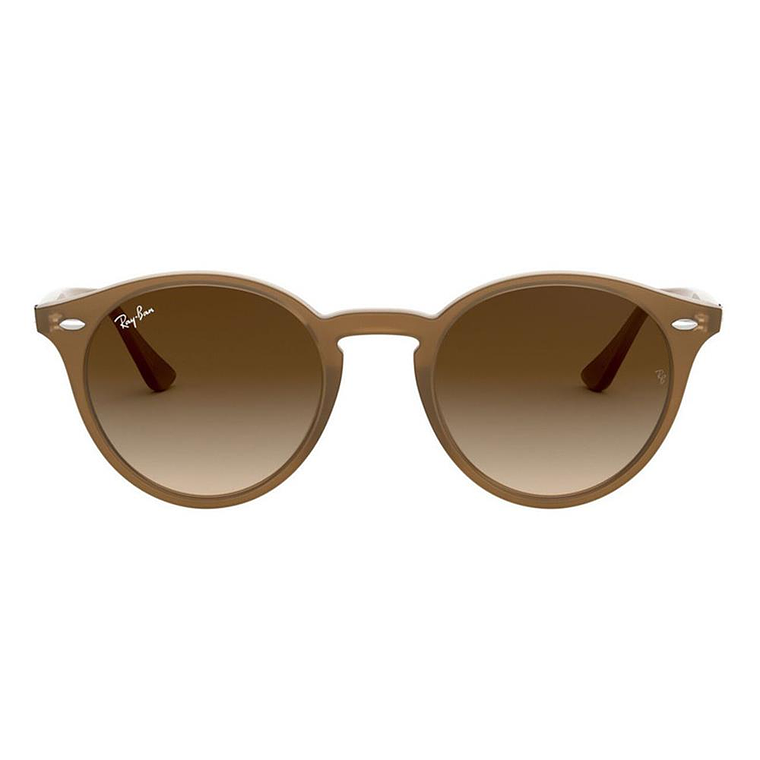 Lentes de Sol Ray Ban Highstreet Round RB2180 6166/13 Color Marrón Talla 49mm 3